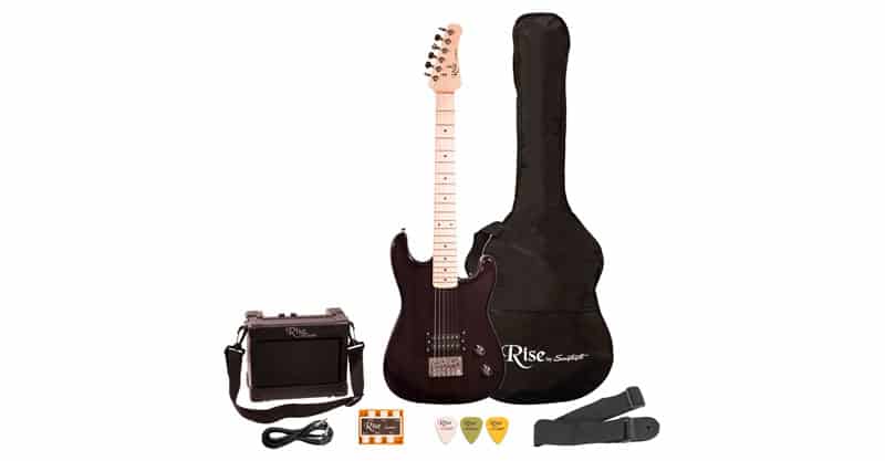 Rise By Sawtooth Right-Handed 3/4 Size Beginner Electric Guitar Kit