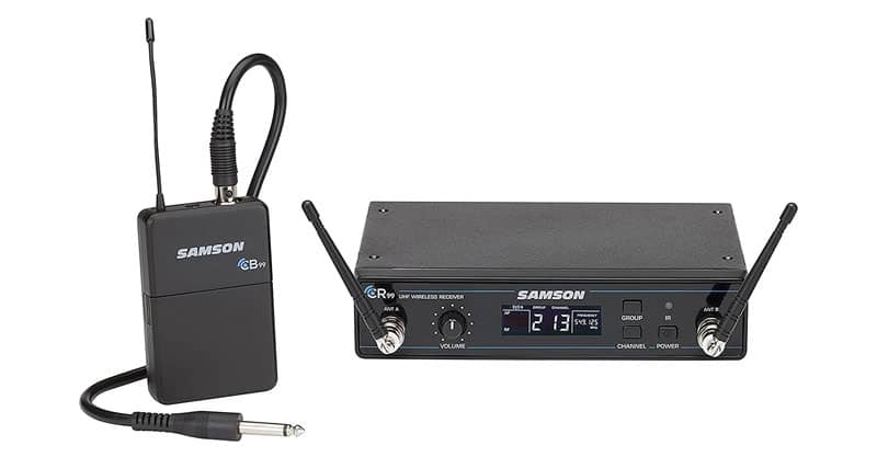 Samson Concert 99 Guitar Wireless System With GC32 Guitar Cable