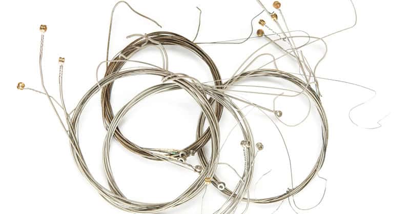 Can you recycle guitar strings?